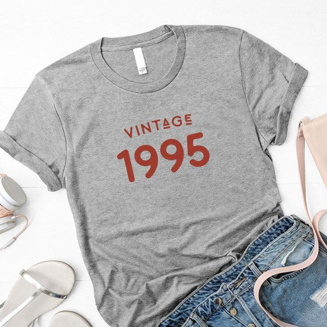 Vintage 1995 T-shirt | 29th Birthday Party T-shirt | Gift for Loved Ones - XMAXVOGUE
