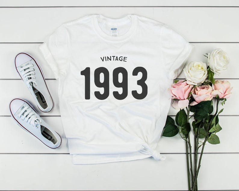 Vintage 1993 Women T-Shirt | 31st Birthday Party T-Shirt Cotton